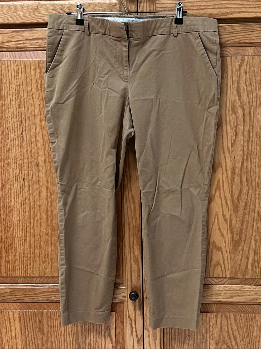 J. Crew Women’s Tan Capris, EUC, Size 14